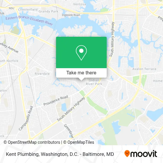 Kent Plumbing map
