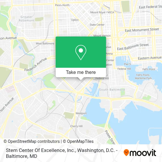 Stem Center Of Excellence, Inc. map