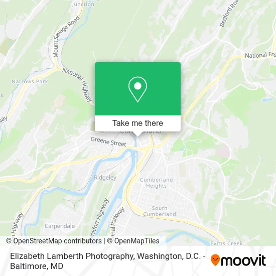 Elizabeth Lamberth Photography map