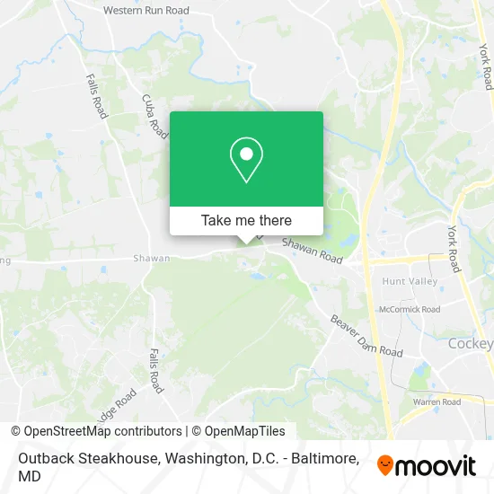 Outback Steakhouse map