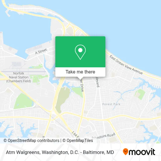Atm Walgreens map