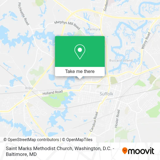 Saint Marks Methodist Church map