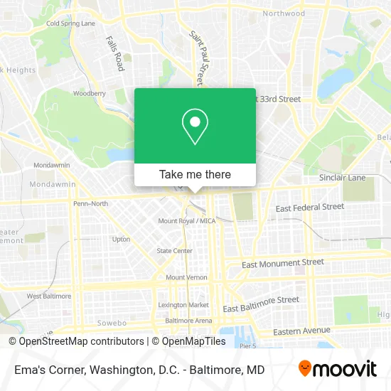 Ema's Corner map