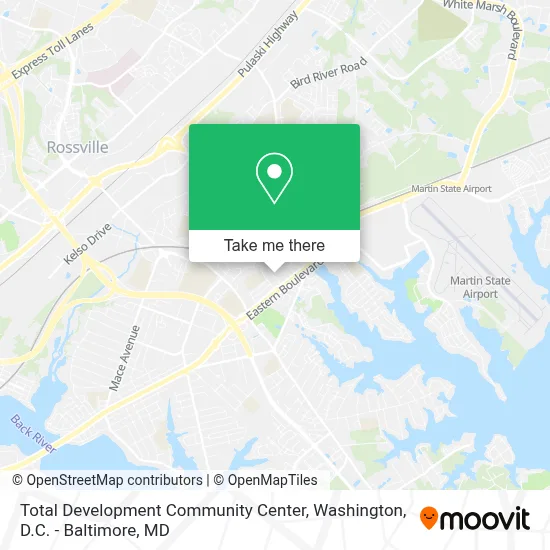 Total Development Community Center map