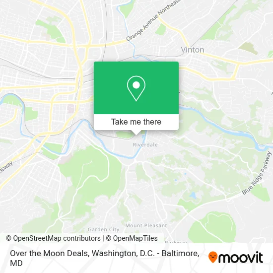 Over the Moon Deals map