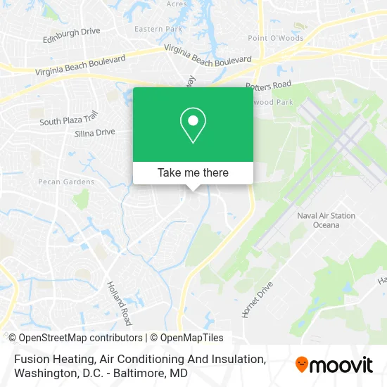 Fusion Heating, Air Conditioning And Insulation map