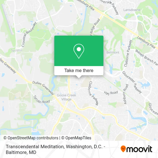 Transcendental Meditation map