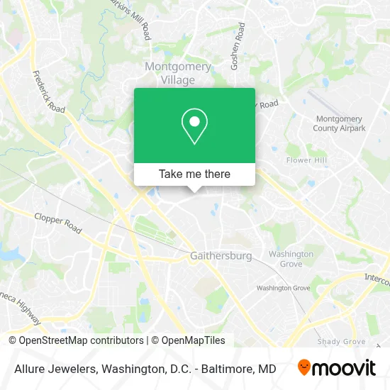 Allure Jewelers map