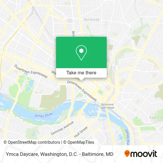 Ymca Daycare map