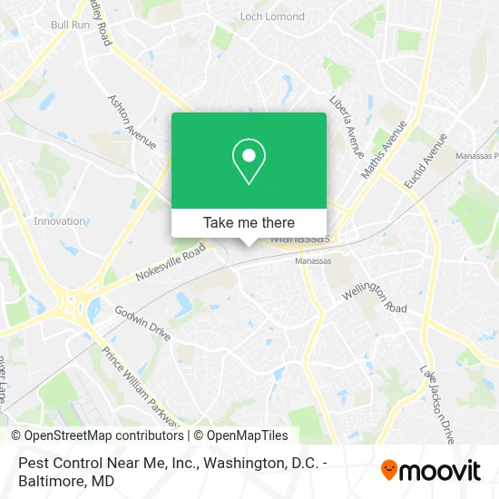 Pest Control Near Me, Inc. map