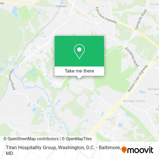 Titan Hospitality Group map
