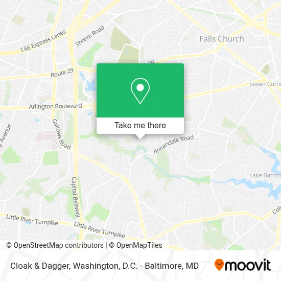 Cloak & Dagger map