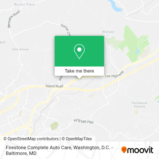 Firestone Complete Auto Care map
