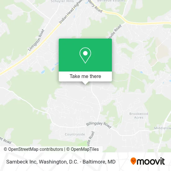 Sambeck Inc map