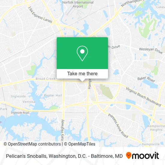 Pelican's Snoballs map
