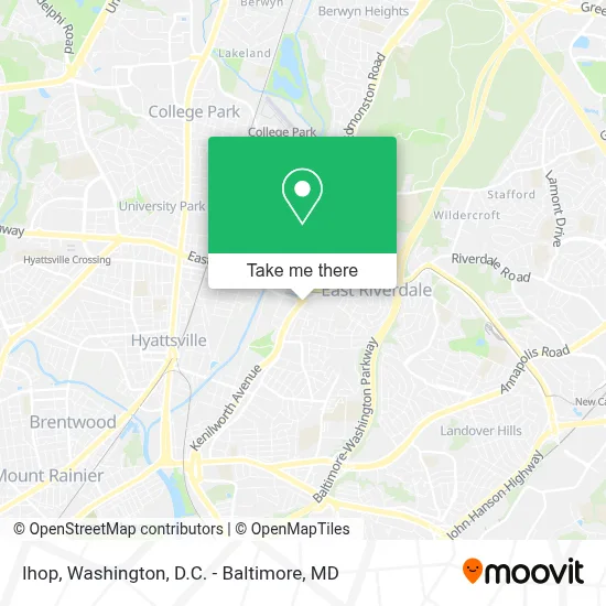 Ihop map