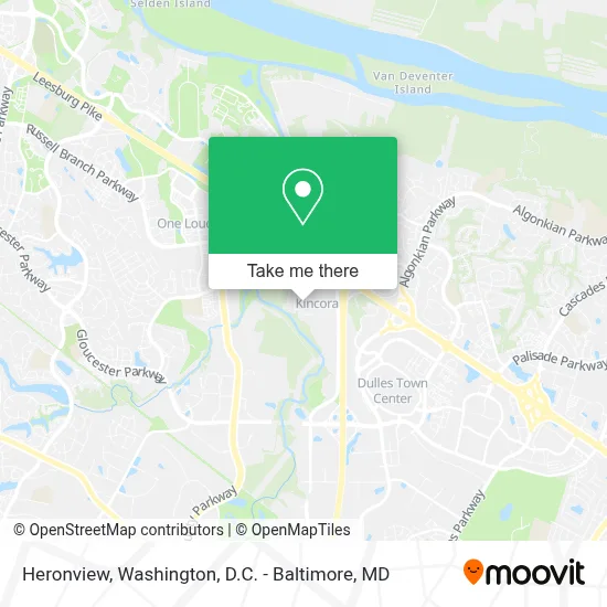 Heronview map