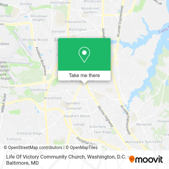 Life Of Victory Community Church map