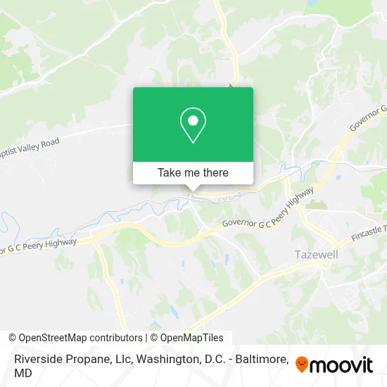 Riverside Propane, Llc map