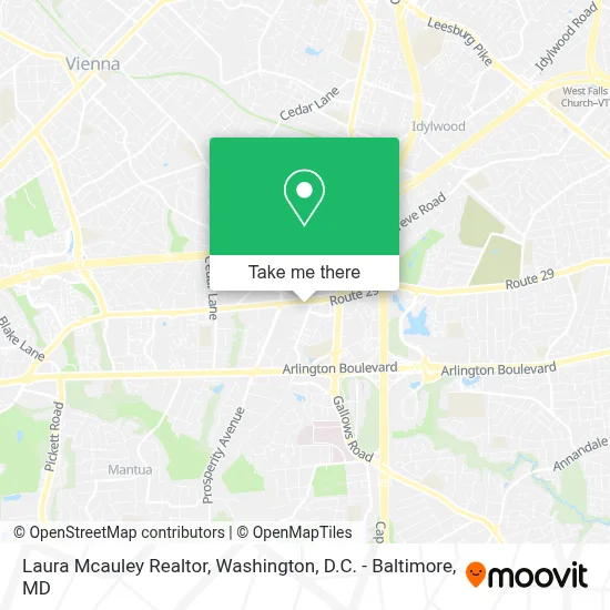 Laura Mcauley Realtor map