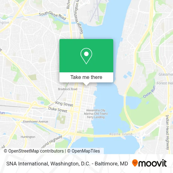 Sna International map