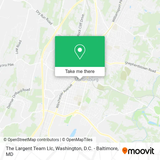 The Largent Team Llc map