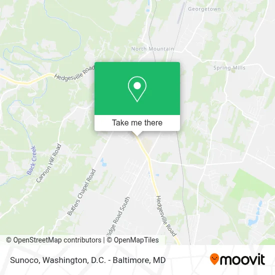 Sunoco map