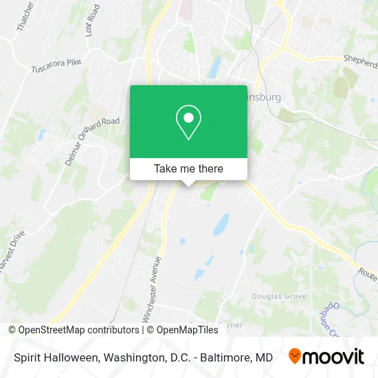 Spirit Halloween map