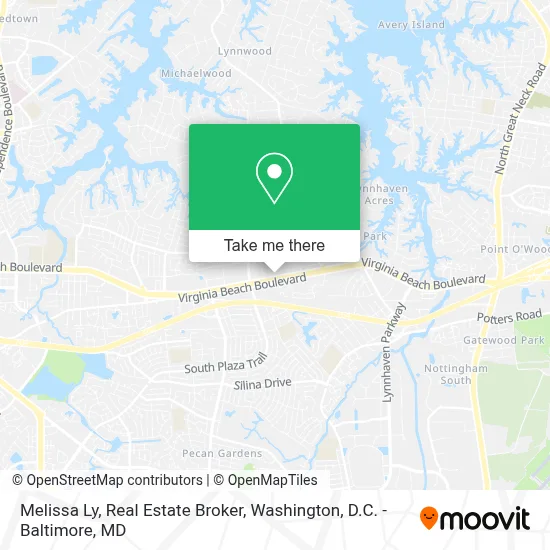 Melissa Ly, Real Estate Broker map