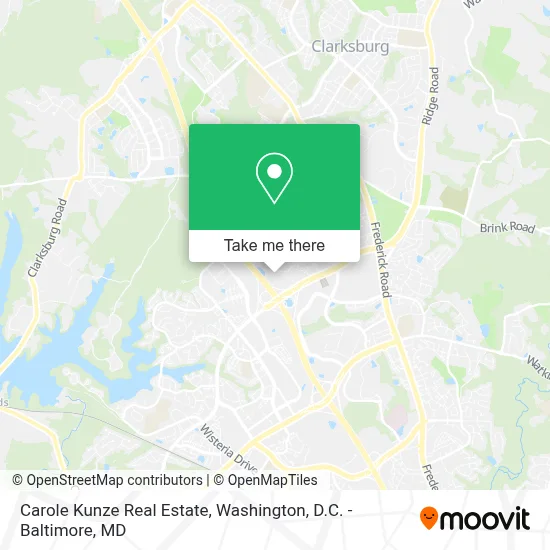 Carole Kunze Real Estate map