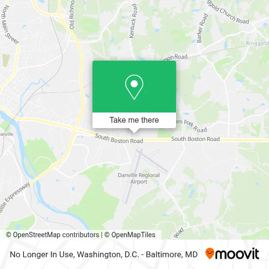 No Longer In Use map