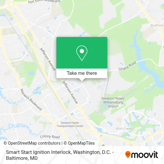 Smart Start Ignition Interlock map