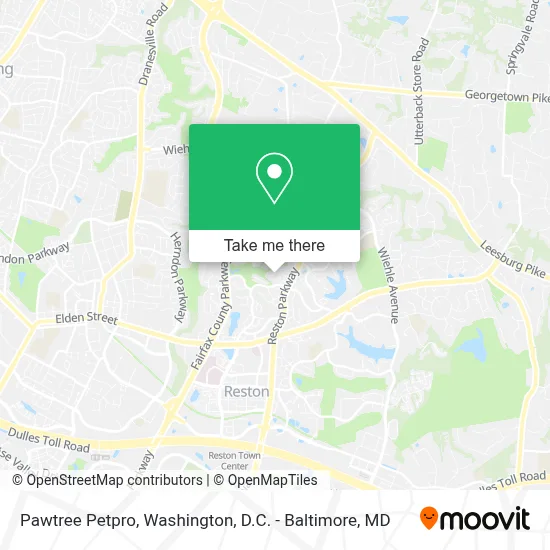 Pawtree Petpro map