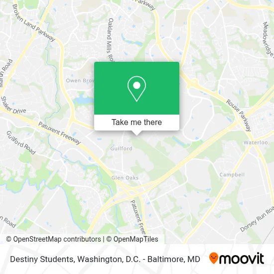Destiny Students map