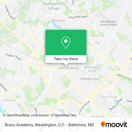 Brazu Academy map
