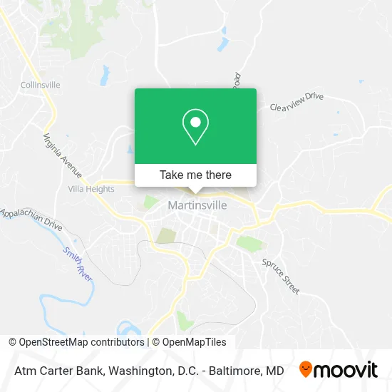Atm Carter Bank map