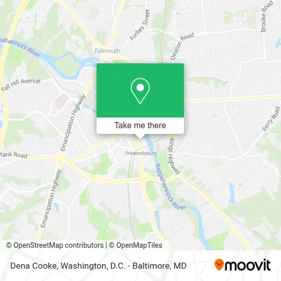 Dena Cooke map