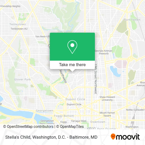 Stella's Child map