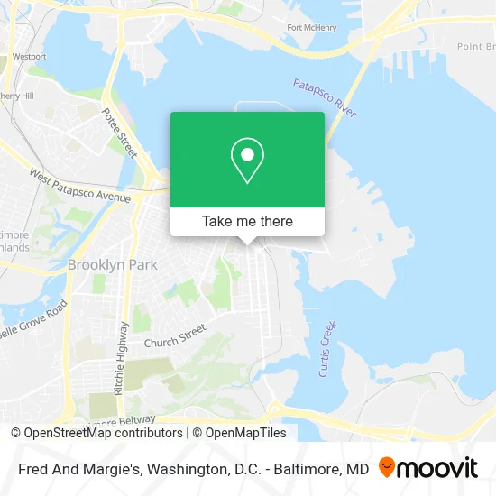 Fred And Margie's map