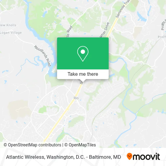 Atlantic Wireless map