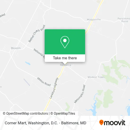 Corner Mart map