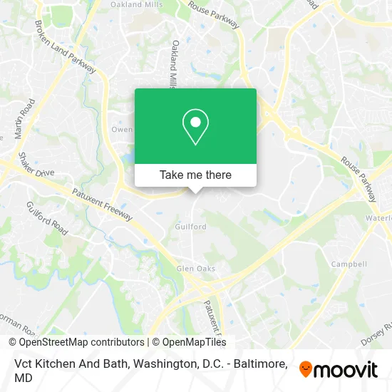 Vct Kitchen And Bath map