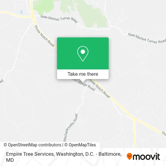 Empire Tree Services map