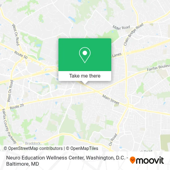Neuro Education Wellness Center map
