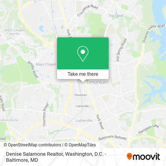 Denise Salamone Realtor map
