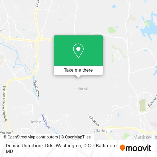 Denise Unterbrink Dds map