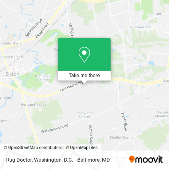 Rug Doctor map