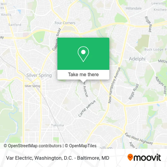 Var Electric map