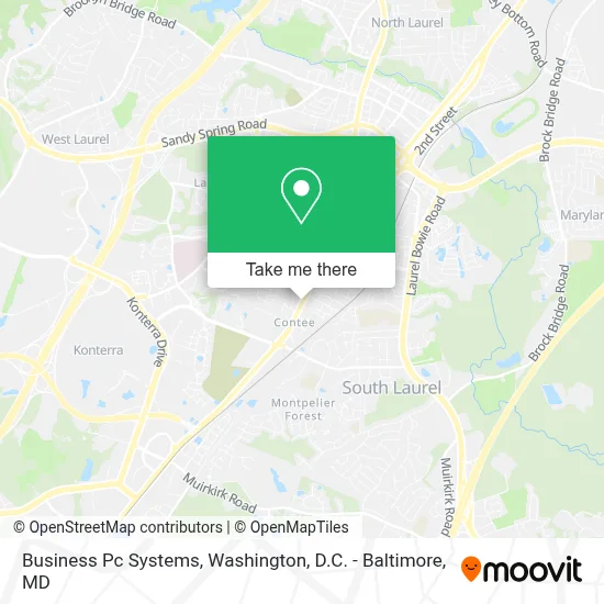 Business Pc Systems map