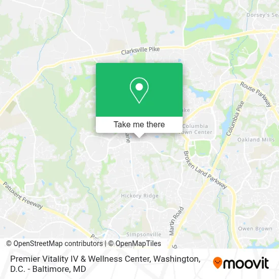 Premier Vitality IV & Wellness Center map
